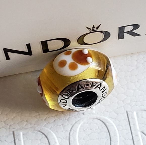 Pandora Murano Glass 925 Ale charm 111 - Picture 2 of 7